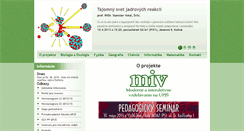 Desktop Screenshot of miv.ccv.upjs.sk