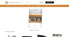 Desktop Screenshot of eshop.upjs.sk