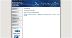 Desktop Screenshot of bezadis.ics.upjs.sk