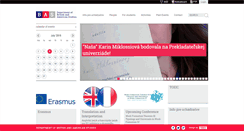 Desktop Screenshot of kaa.ff.upjs.sk
